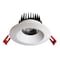 Designers Fountain 4 inch White 3000K Canless Remodel Baffle Integrated LED Recessed Light Kit EV490111WH30 - alternate 1